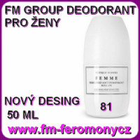 81 FM Group Dámský kuličkový deodorant