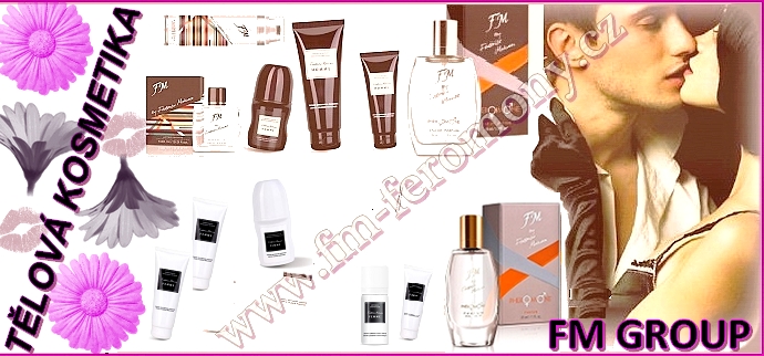 FM Group Tělová kosmetika k parfémům s feromony fm group
