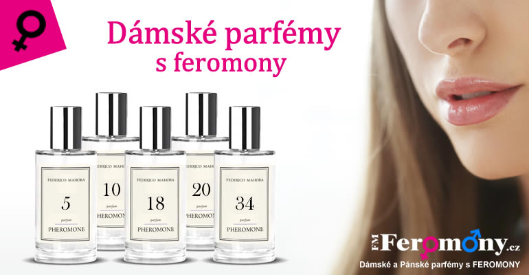 Dámské parfémy s FEROMONY FM GROUP