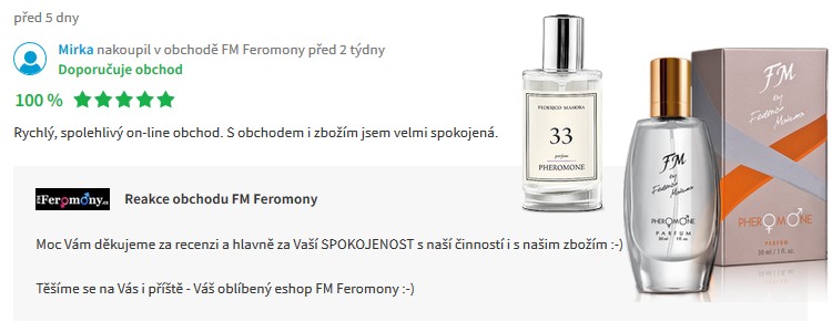 recenze heuréka fm group parfémy