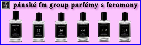 pánské fm group parfémy s feromony