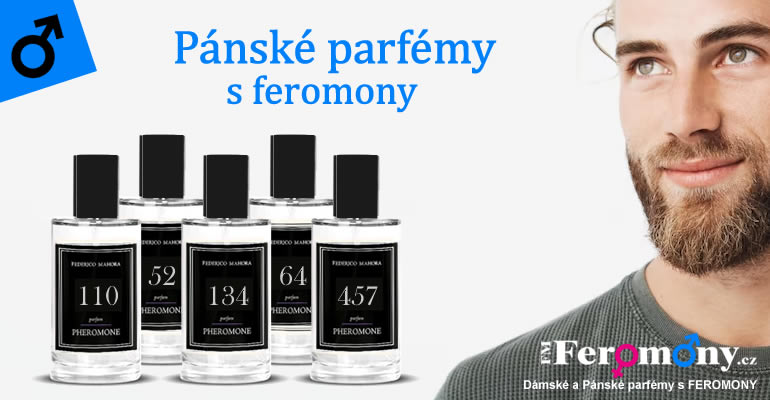 PÁNSKÉ PARFÉMY S FEROMONY FM GROUP